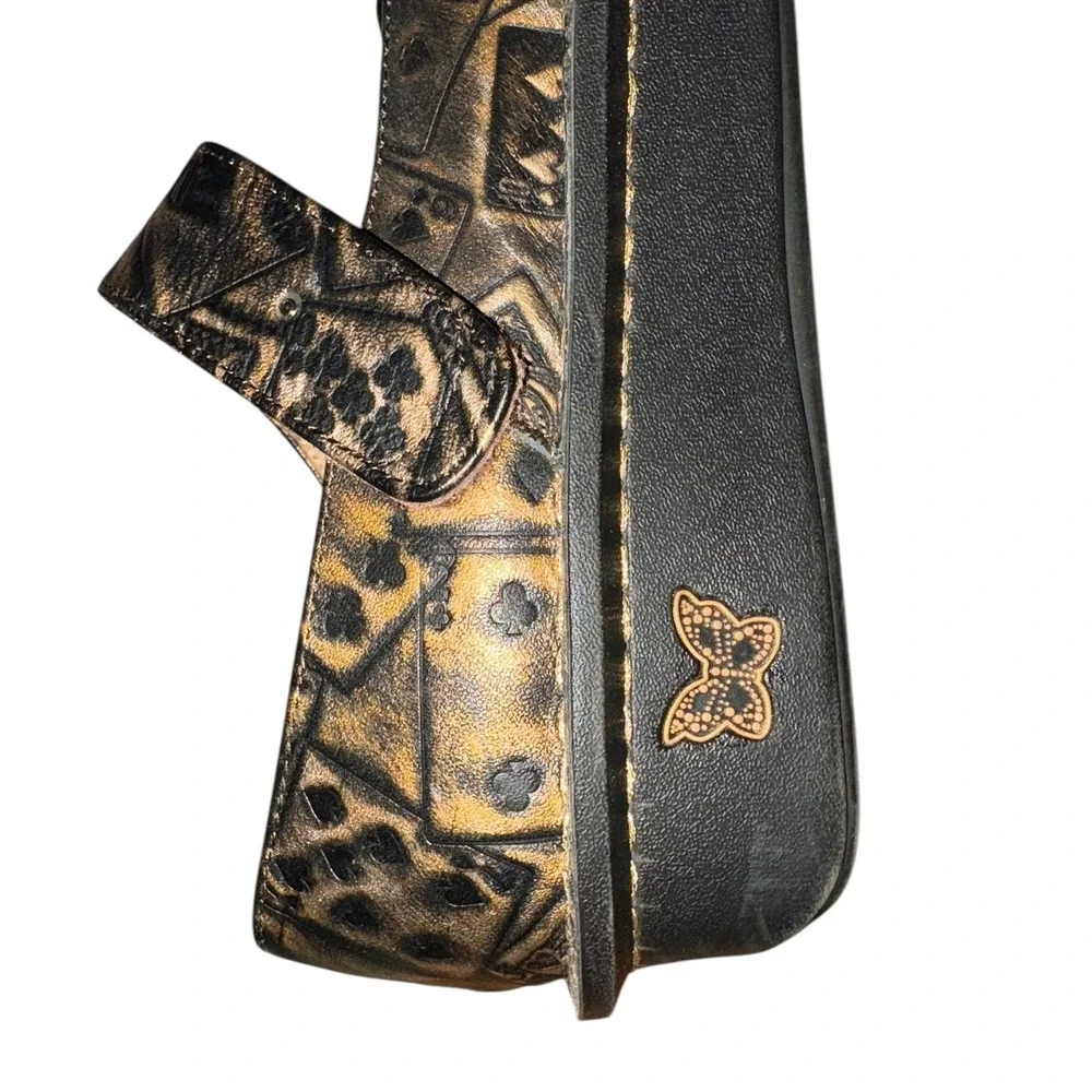 Alegria Poker Face Paloma Leather Mary Jane Confit‎ Shoes *minor flaw 38 =7.5 US